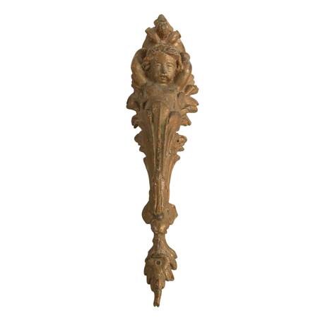 Antique Bronze Ornate Wall Sconce