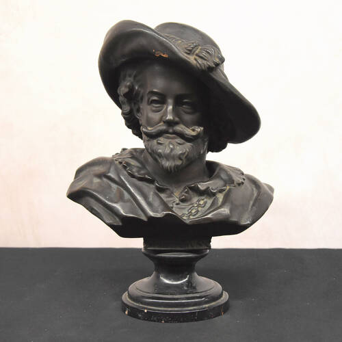 Terracotta Bust of Flemish Painter Peter Paul Rubens