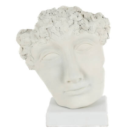 Oversized Classical Face Bust on Lazy Suzan Base