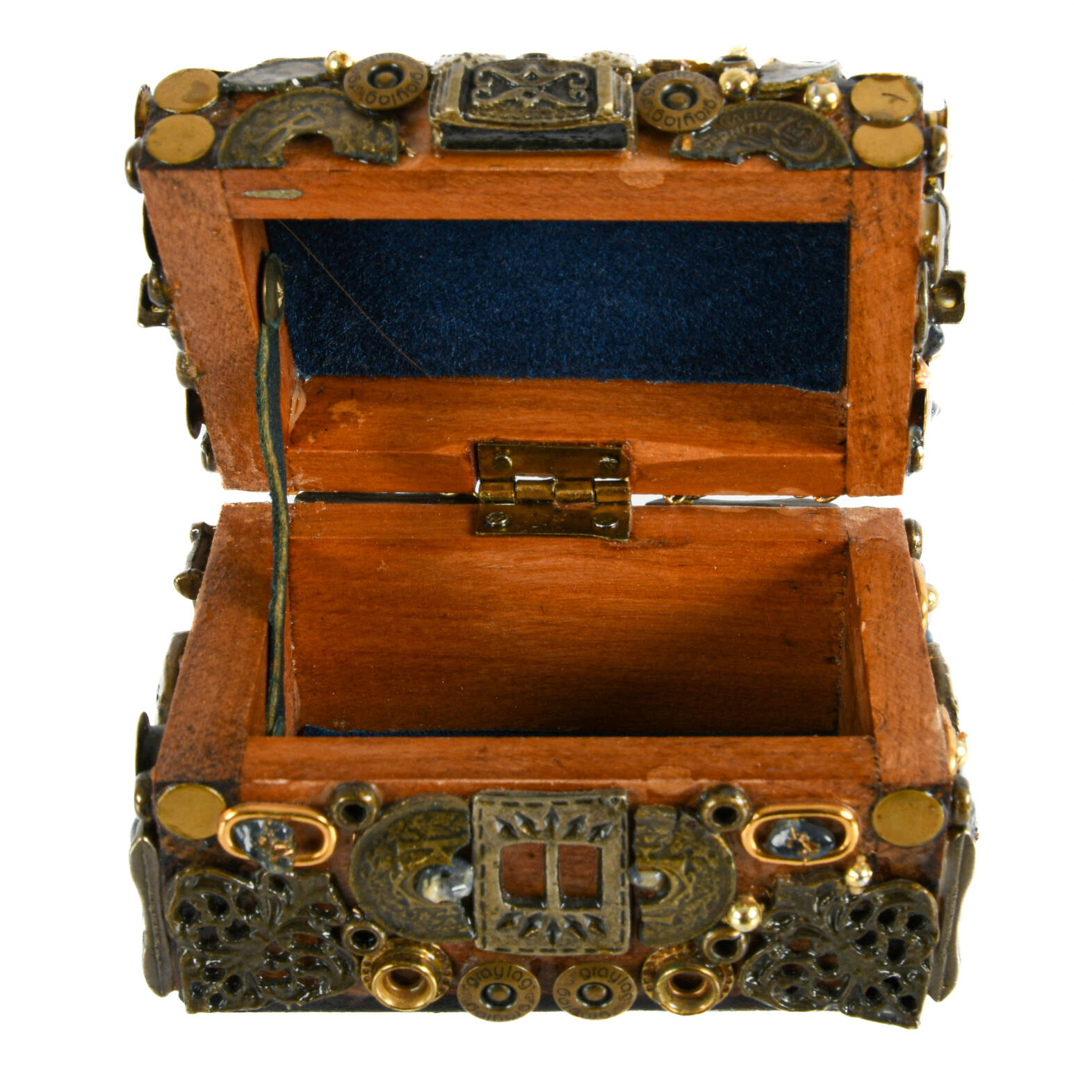 Found Object Trinket Box Attributed to Francisco Muller
