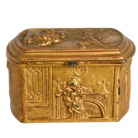Art Nouveau W. B. Mfg. Co. Weidlich Brothers Jewelry Box