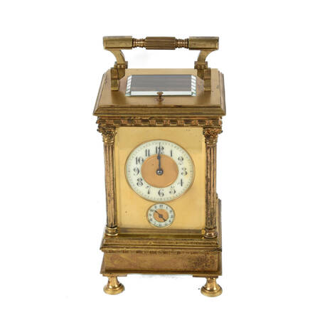 French Petite Sonnerie Carriage Clock