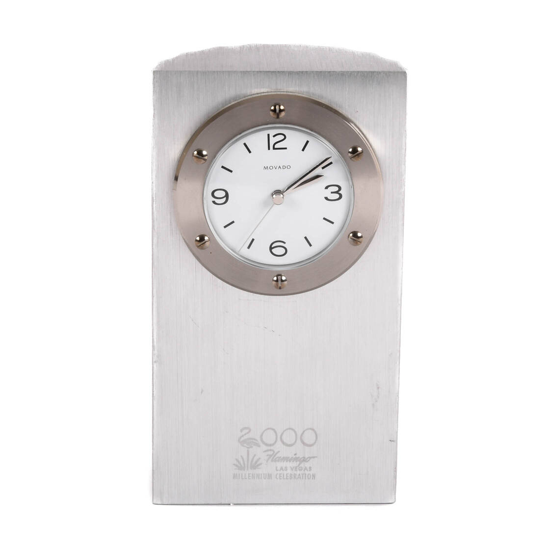 Movado Las Vegas Millennium Celebration Desk Clock