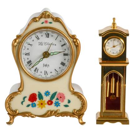 Pair of Table Clocks