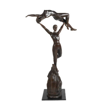 Bronze Sculpture Dancing Couple
