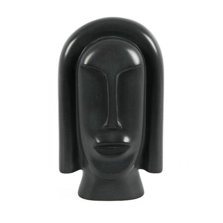 Mid-Century Modern Signed Hymie Modernist Face Sculpture