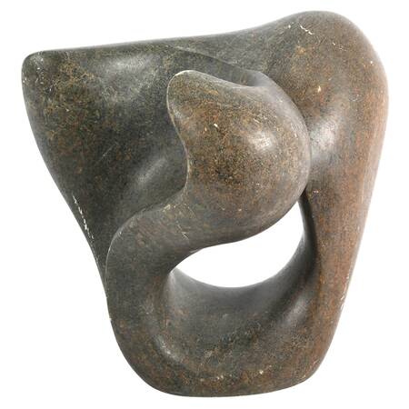 Liborio Bretas Abstract Stone Sculpture