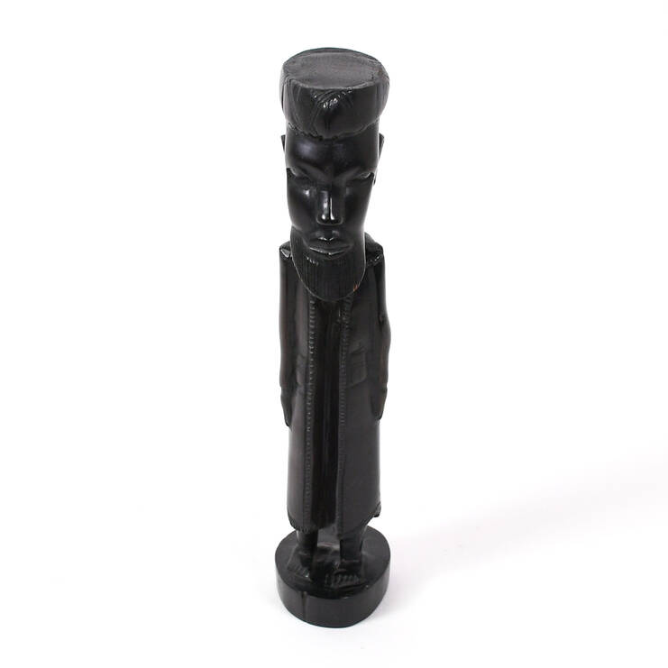 Dark Wood African Carved Figure