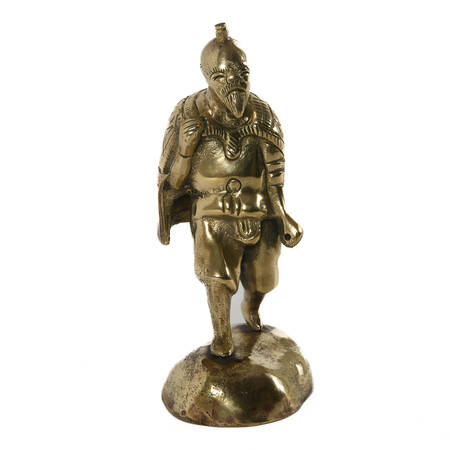 Antique Metal Figurine of Asian Man