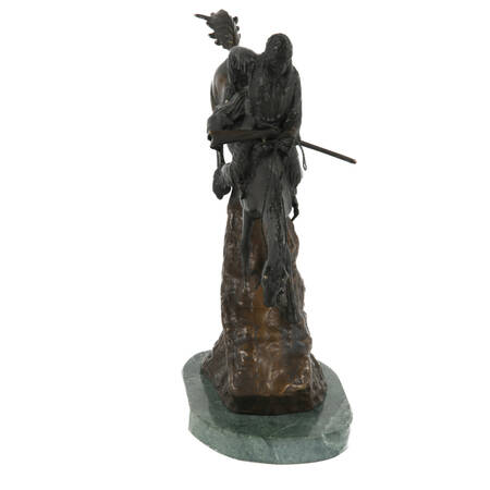 Bronze "The Mountain Man" Statue After Frederic Remington