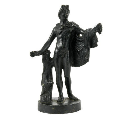 Antique Miniature Grand Tour Apollo del Belvedere Figure