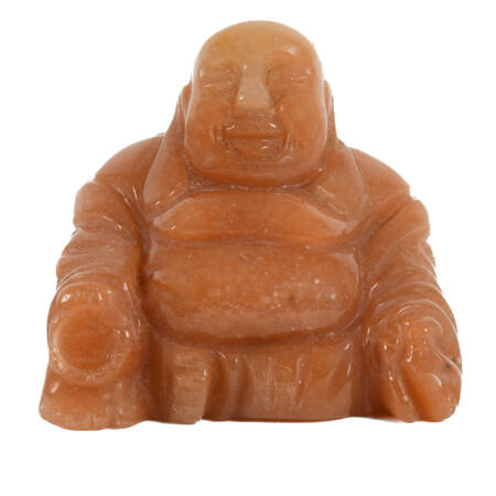 Red Jadeite Buddha Figurine