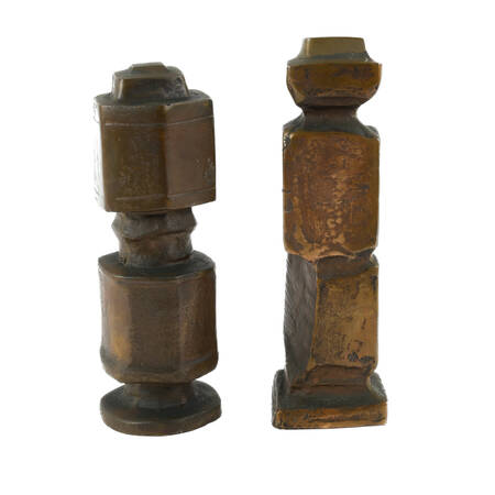 Cast Bronze Sculpture of Larry Rivers' "The King & Queen" 49/50