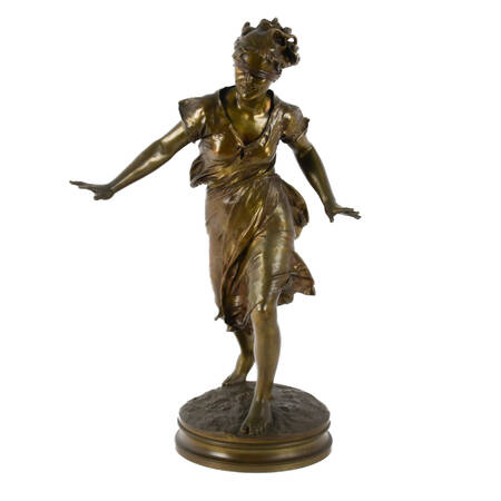 Bronze Sculpture Signed Luca Madrassi "Blind Love"