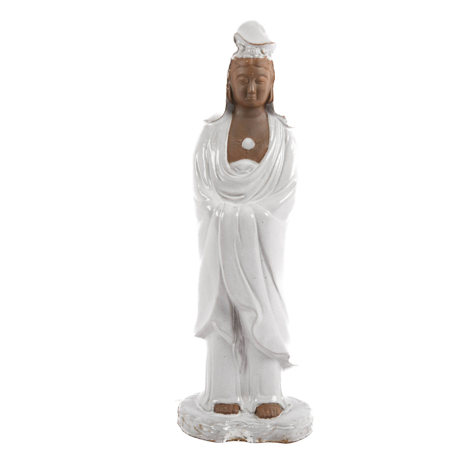 Kuan Yin Pottery Statue