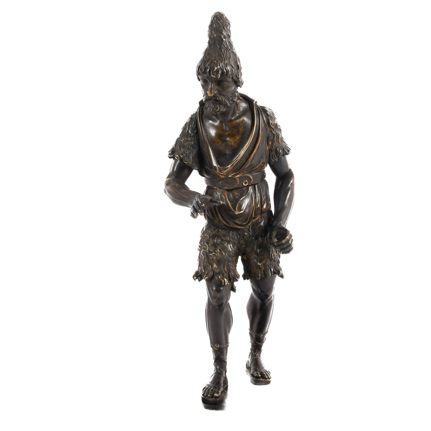 Antique Bronze Statue of a Man