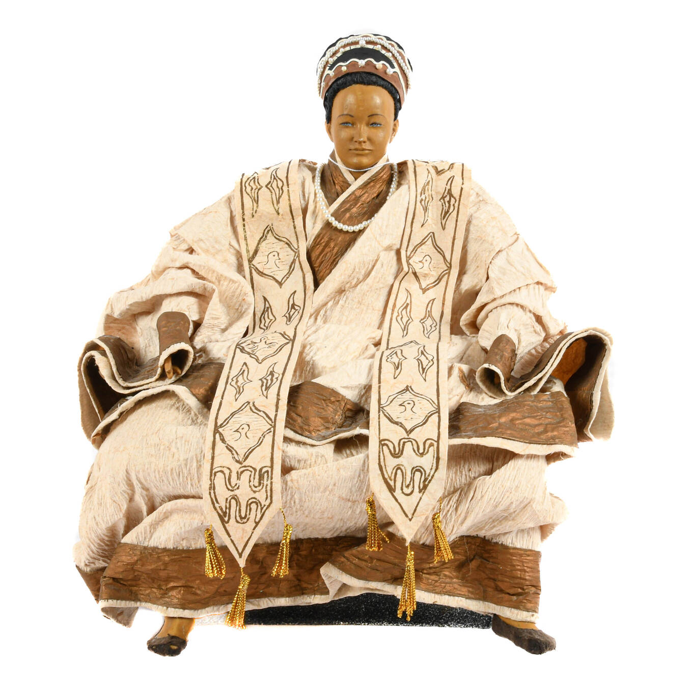 Washi Paper Mâché Ceremonial Doll