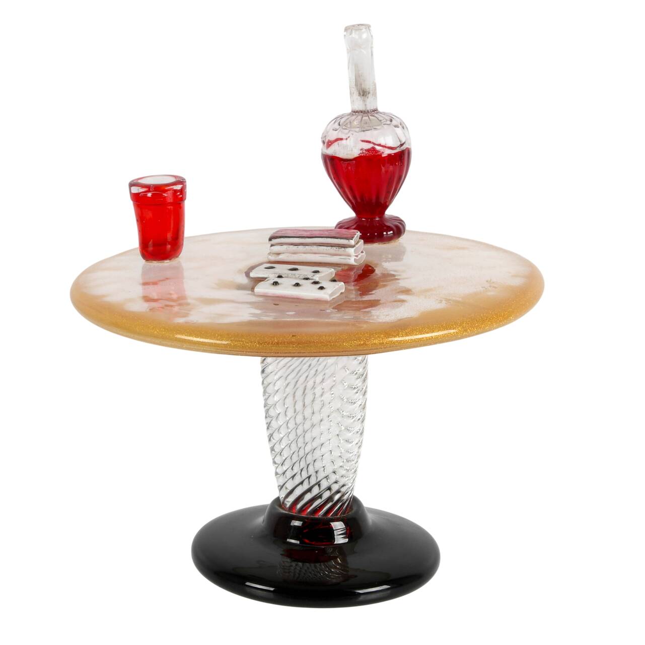 Handmade Murano Glass Games Table