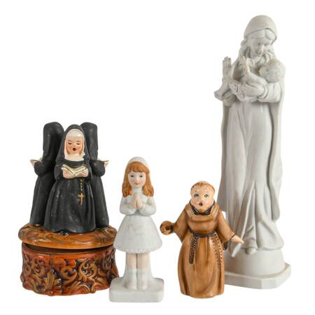 Grouping of Four Religious Figures