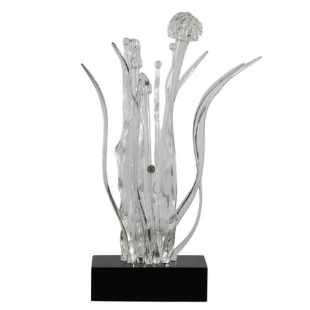 Guyol for Cartier Glass Sea Flora Sculpture