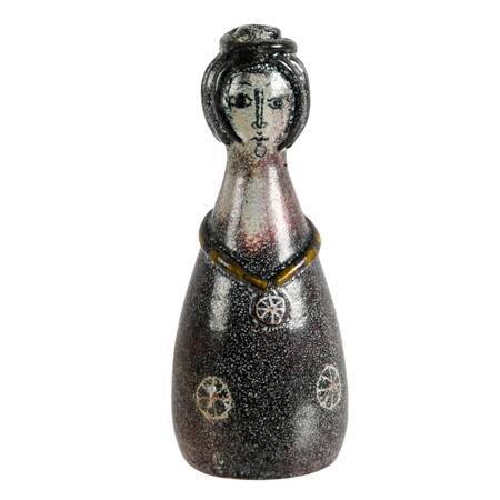 Hand-Made Spanish Alfaraz Ceramic Sculpture