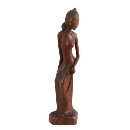 Hand-Carved Wooden Balinese Dancer