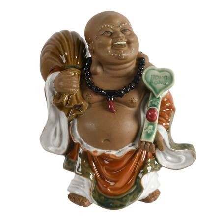 Sam Seng Wine Co. Qu Wine Laughing Buddha Ceramic Decanter
