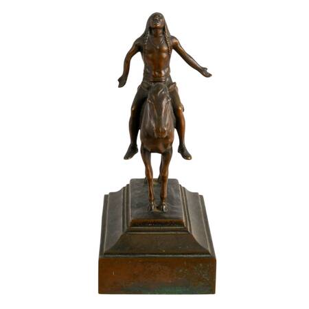 Antique "Appeal to the Great Spirit" Bronze After Cyrus Edwin Dallin