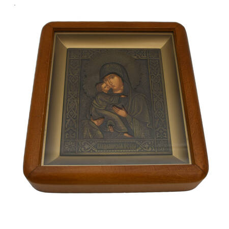 Russian Frame of the Mother of God From Vladimirsky Cathedral