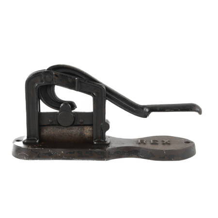 Antique Rex Cast Iron Tobacco Cutter