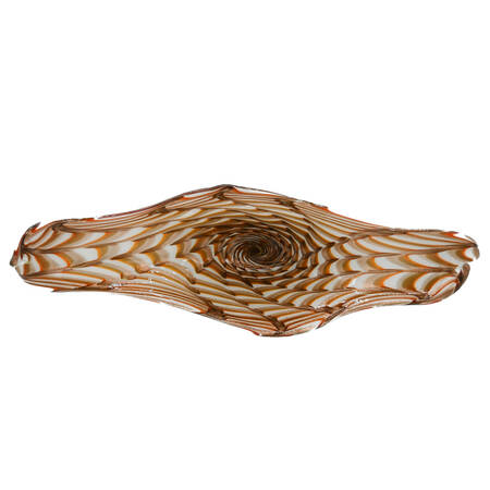 Italian Murano Speckled Art Glass Center Bowl