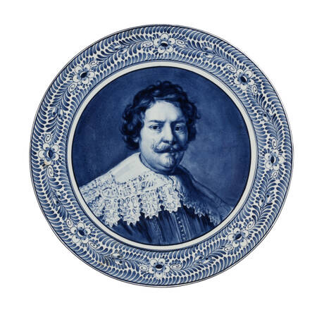 Royal Bonn Plaque of Rembrandt