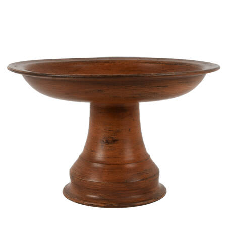 Italian Decorative Pottery Centerpiece Riser