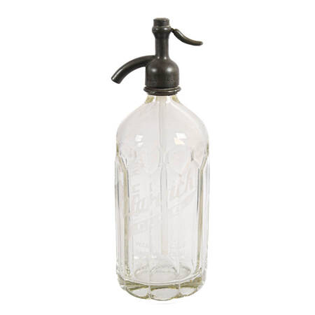 Warwick Club Heavy Glass Seltzer Bottle