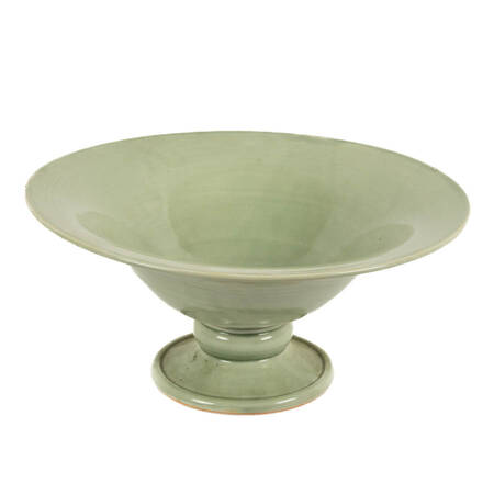 Large Chinese Celadon Pedestal Bowl