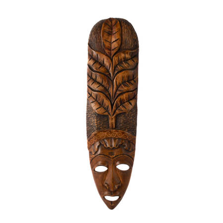 Large Carved Wood African Mask