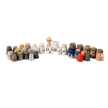Collection of Whimsical Thimbles