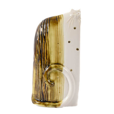 Large Ceramic Cat Design Flower Vase