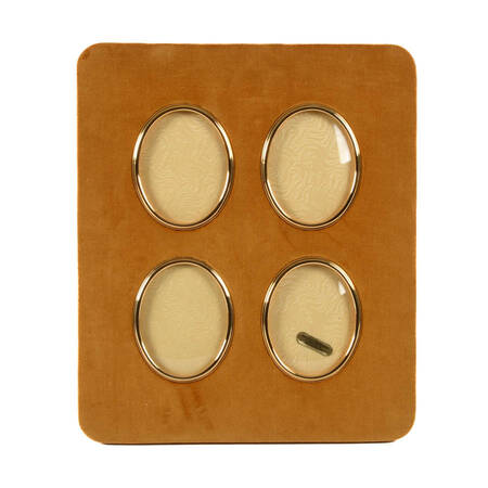 Mid-Century Modern Velvet Miniature Grouping