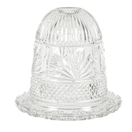 Antique Round Cut Glass Pot