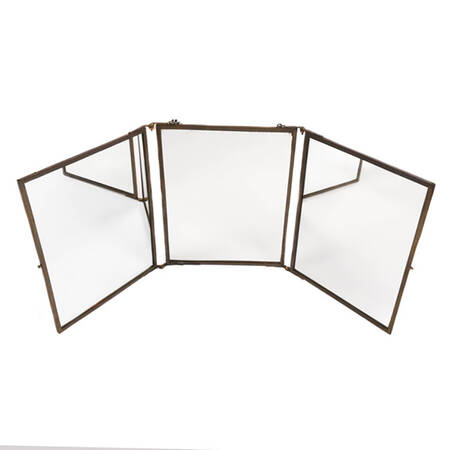 Folding Three Panel Vanity Mirror