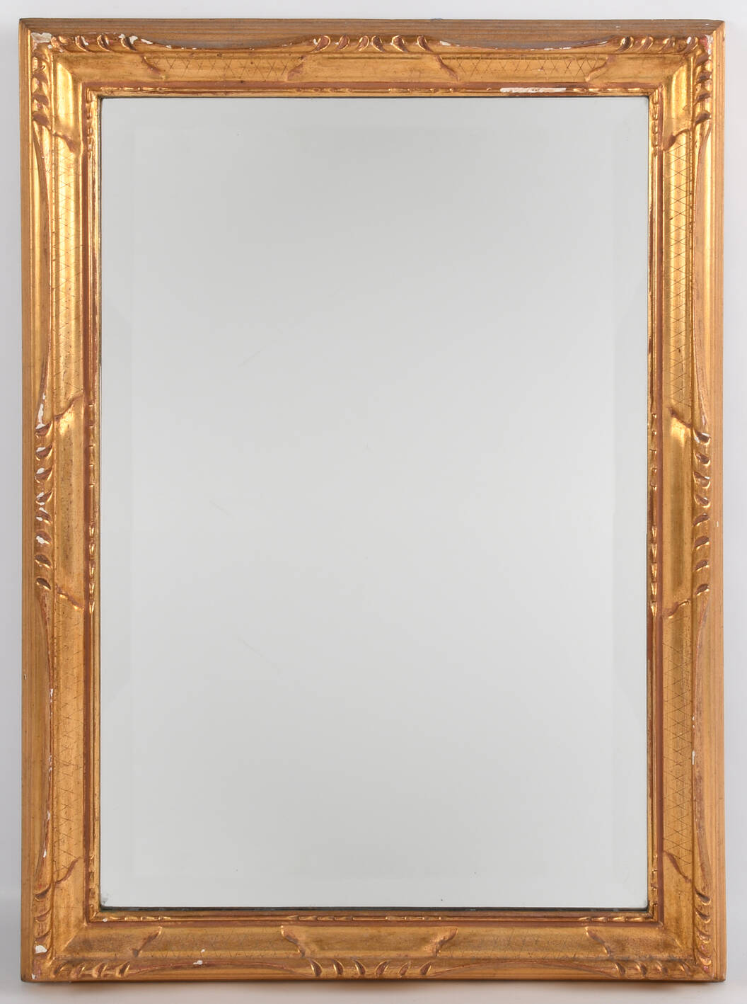 Ornate Gilded Wood Mirror
