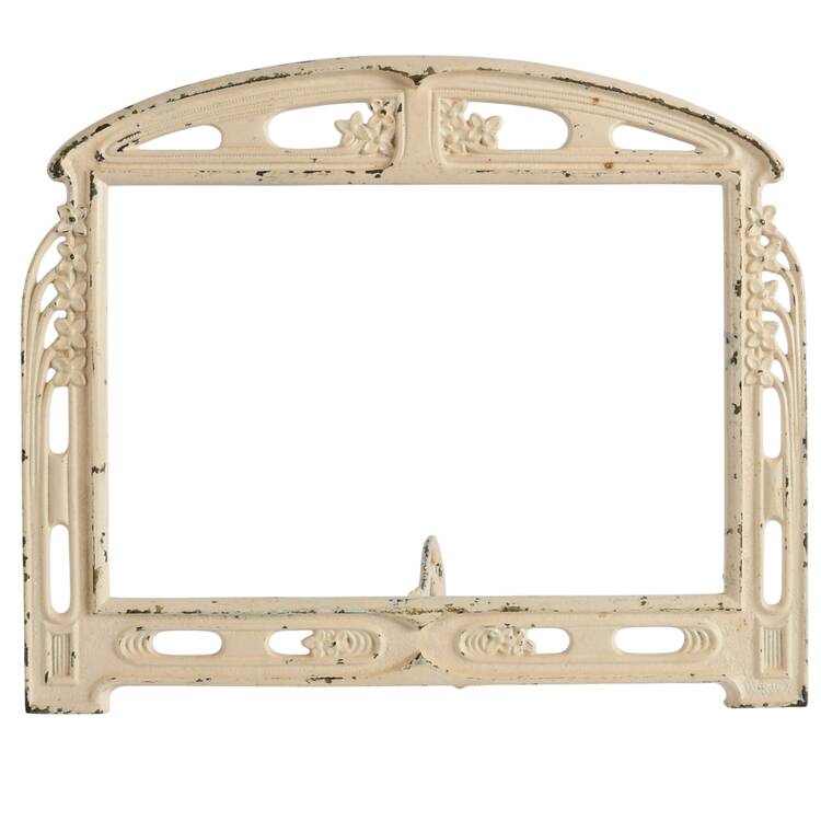 Antique Art Nouveau Metal Picture Frame