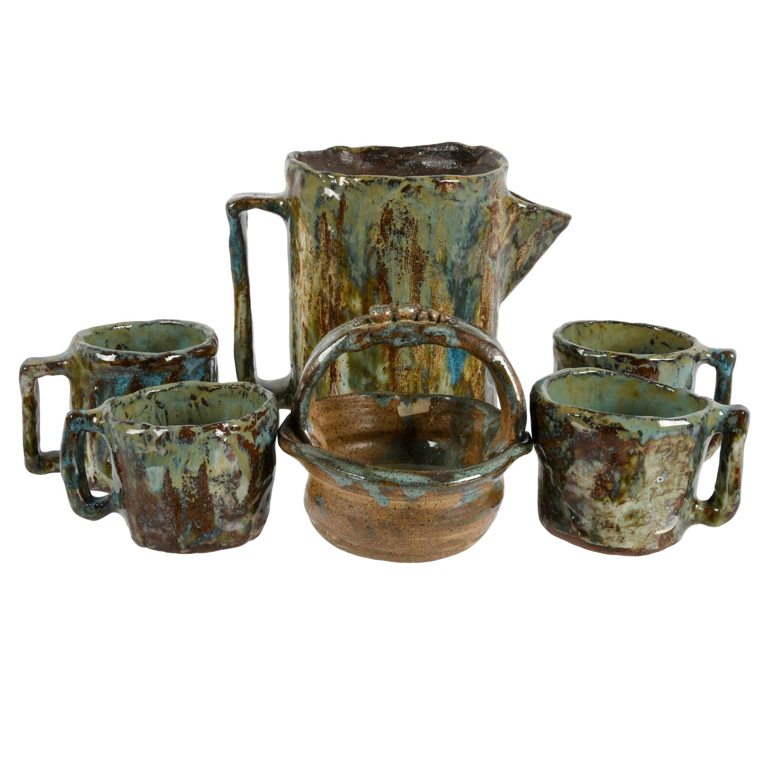 Lot of Six Tea Items by Anita Hart