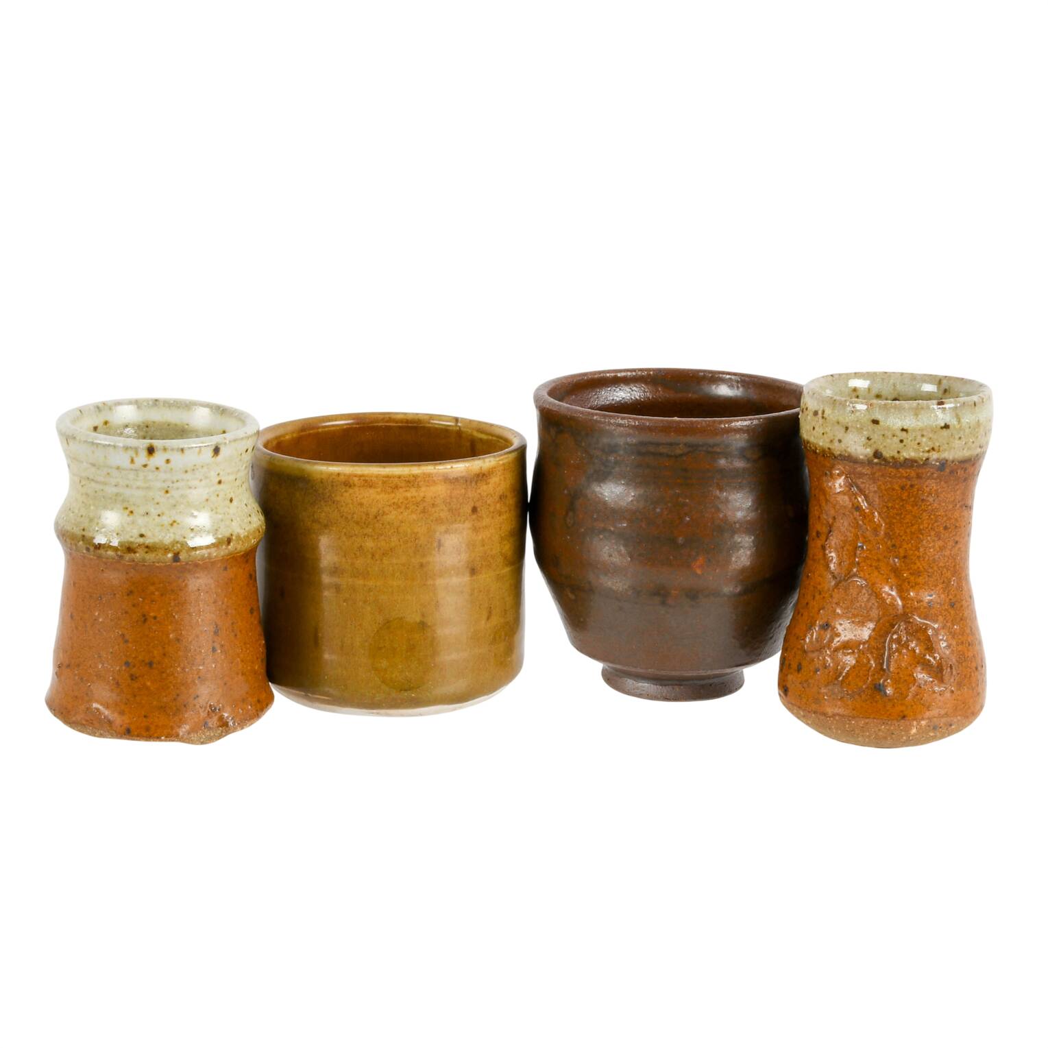 Grouping of Studio Pottery Cups and Vases