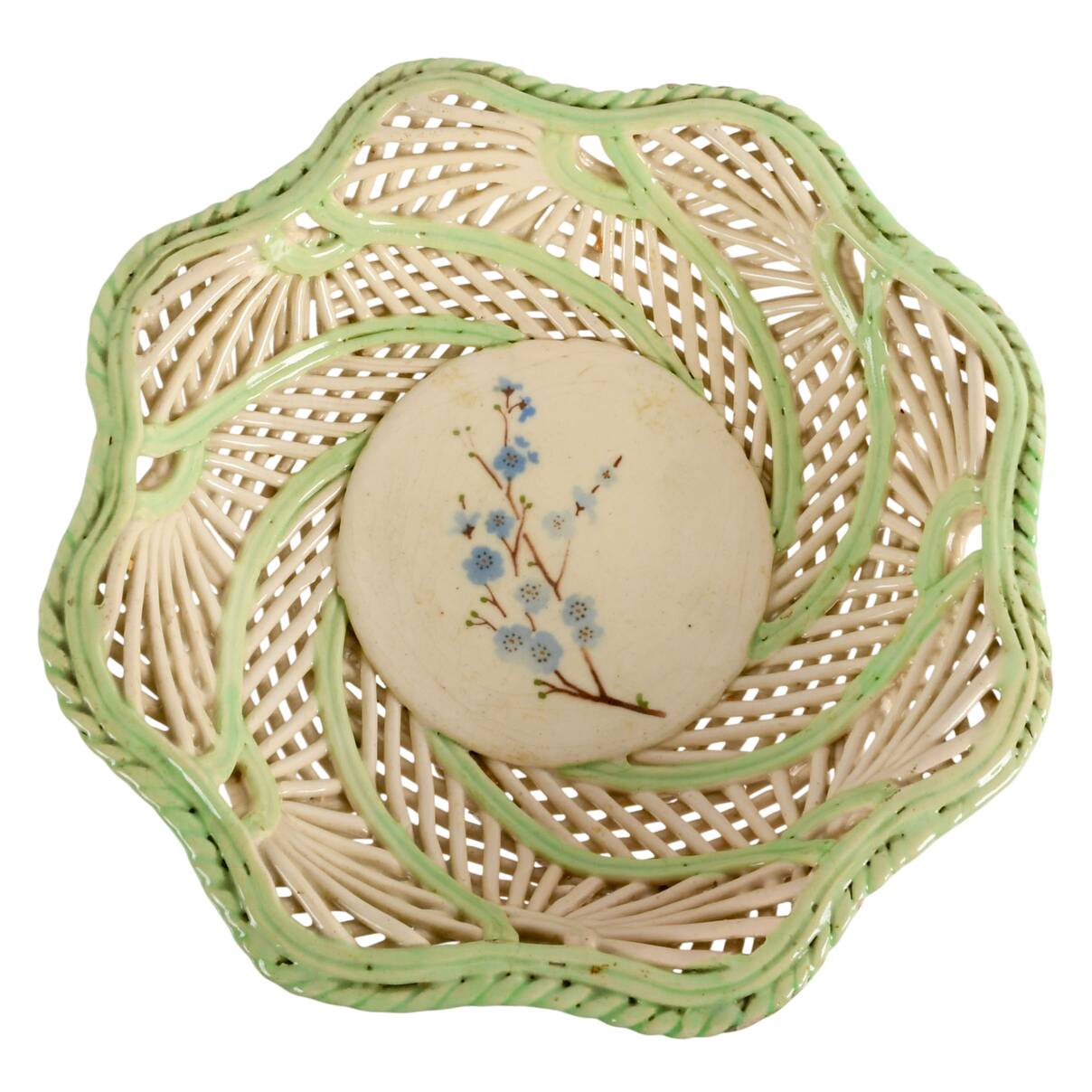 Italian Floral Decorative China Bowl