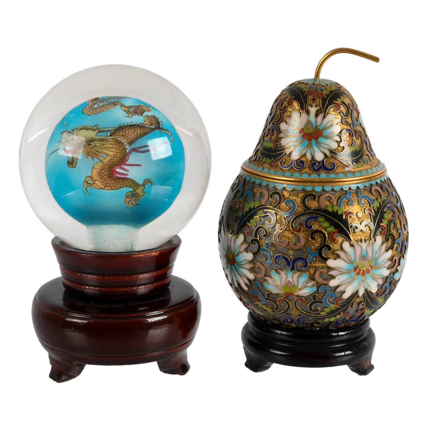 Pair of Chinese Decorative Objects