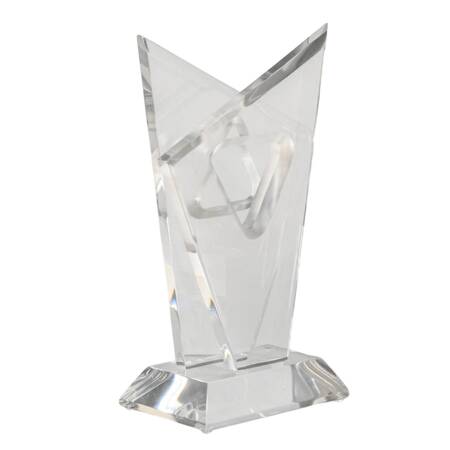 Mid-Century Modern Acrylic Star of David Sculpture After Hivo Van Teal