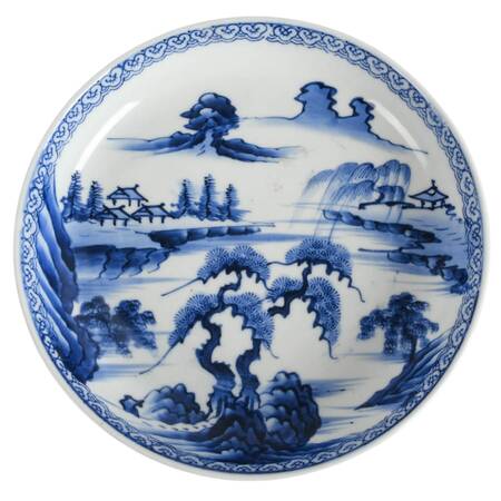 Antique Japanese Arita Ware Porcelain Bowl