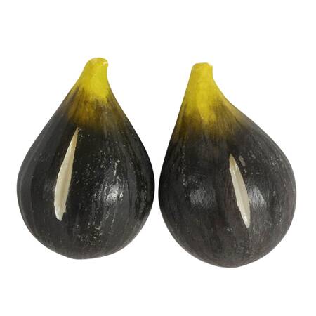Pair of Alabaster Figs